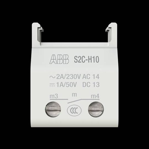 S2C-H10 1S  ABB Hilfsschalter mit einem Schließer Produktbild