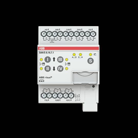 SAH/S 8.16.7.1 ABB Schalt-/Jalousieaktor KNX 8-Fach 16A Produktbild