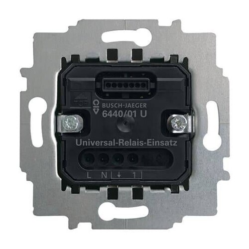 6440/01 U Busch-Jaeger Komfortschalter Universal-Relais-Einsatz Produktbild Front View L