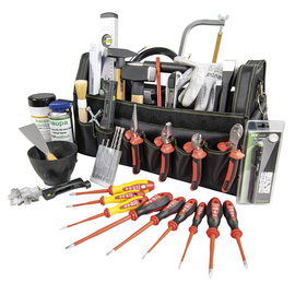 220705 Haup Werkzeugtasche 29-teilig ToolContainer Work inkl. Werkzeug Produktbild