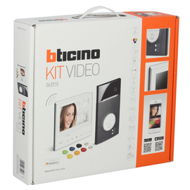 363910 Legrand Flex'ONE Video-Set Türstation LINEA3000 Black+CLASSE300 X1 Produktbild