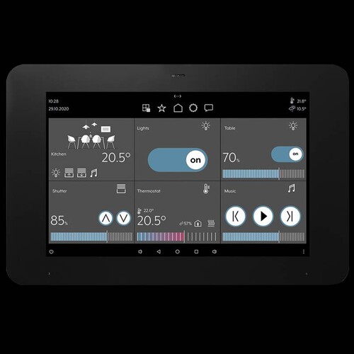 SP0081U JUNG KNX Smart Panel 8 Produktbild