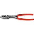 8201200 Knipex TwinGrip Frontgreifzange mit rutschhemmendem Kunststoff Produktbild