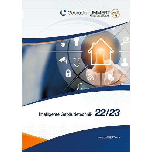 LIMMERT KNX-Katalog Intelligente Gebäudetechnik 2022/2023 Produktbild Front View L