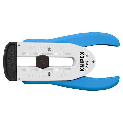 1285110SB Knipex Abisolierwerkzeug für Glasfaserkabel Produktbild