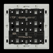 42911ST KNX Tastsensor Modul Universal 1fach Produktbild