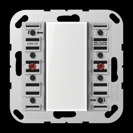 A52911ST KNX Tastsensor-Modul Universal 1-Fach Produktbild front M