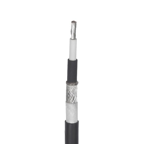 SOLAR 1x6/6 geschirmt schwarz 100m Ring Solarkabel halogenfrei, ÖVE R11, PREMIUM Produktbild Front View L