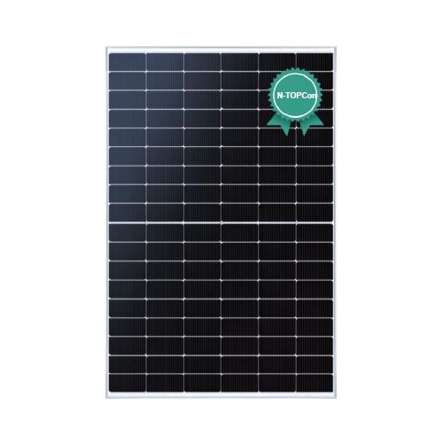Phono Solar Photovoltaikmodul Draco 420W N-TOPCON Black Frame Produktbild Front View L