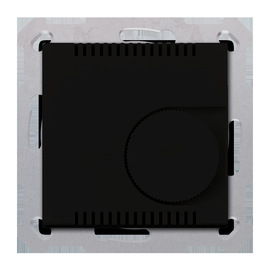 SCN-RT1UPE06.01 MDT KNX Raumtemperatur- regler 55, einstellbar, schwarz matt Produktbild front M