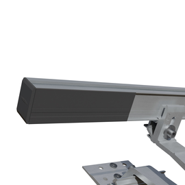 25256 Alumero 802612 Abdeckleiste TP45 schwarz PA6 GF15, UV-beständig L:300mm Produktbild