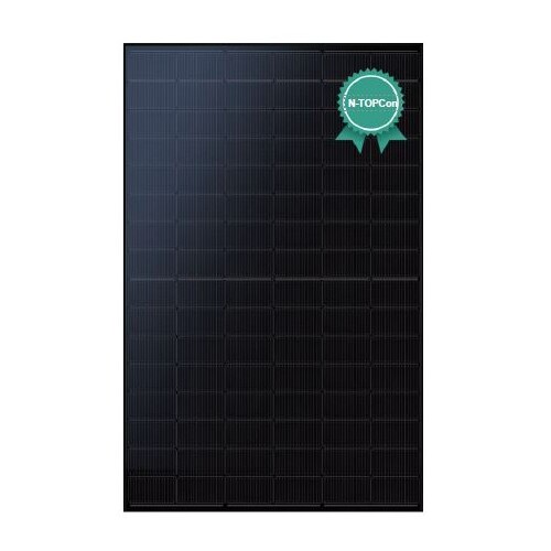 Phono Solar Photovoltaikmodul Draco 445W  N-Topcon Full Black Produktbild Front View L