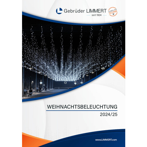 Limmert Weihnachtsbeleuchtungsjournal 2024/25 Produktbild Front View L