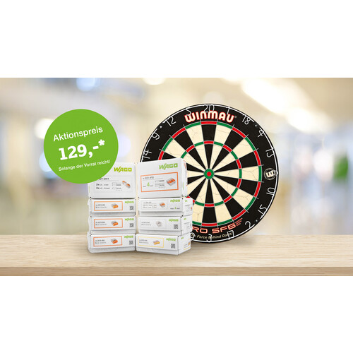 887-1089 Wago Profiset Winteraktion mit Dartboard Produktbild Front View L