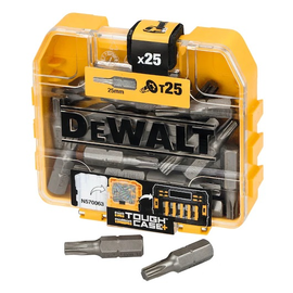 DT7962 DeWalt Torx Bit Box T25 25mm 25 Stk. Inhalt Produktbild front M