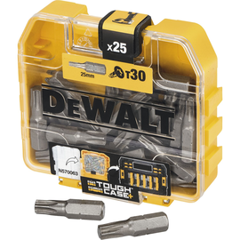 DT7963 DeWalt Torx Bit Box T30 25mm 25 Stk. Inhalt Produktbild