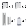 100056 Legrand SEANO mit Netamo Komfort- Paket Produktbild front S