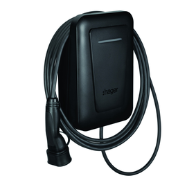 XVR111C Hager Ladestation witty one mit Ladekabel 11 kW Produktbild front M