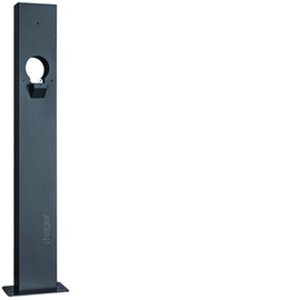 XVA135 Hager witty one plus pro Standfuß zur Montage von zwei Ladestationen Produktbild front M