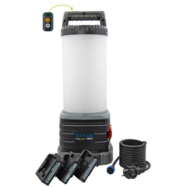 841149 Gifas HyLum 360 Hybrid 360° LED- Akkuleuchte 7.200lm, 3m Anschlussleitung Produktbild front M