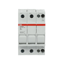 2CSM200933R1801 ABB Sicherungshalter 3+N Pol 20A für Sicherungseinsatz 8,5 x 31, Produktbild front M