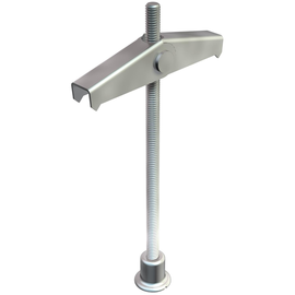 3481662 Obo 451 M4x95 G Federklappdübel M4x95mm Stahl galvanisch verzinkt Produktbild front M