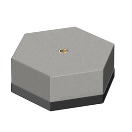 5402891 Obo 101 ST Standfuß für Fangstange mit Gewinde M16 Beton Produktbild