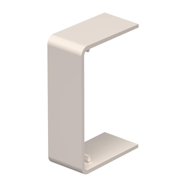 6152082 Obo WDK HS25040CW Stoßstellenabdeckung 25x40mm Polyvinylc Produktbild front M