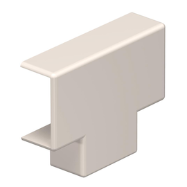 6152309 Obo WDK HT10020CW T-Stückhaube 10x20mm Polyvinylchlorid cremeweiß 9001 Produktbild front M