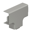 6158463 Obo WDK HT15030GR T-Stückhaube 15x30mm Polyvinylchlorid steingrau 7030 Produktbild front S