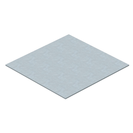 7407180 Obo DUG B 9 Blinddeckel für GES9 in Montagedeckel 247x247x3 Stahl bandve Produktbild front M