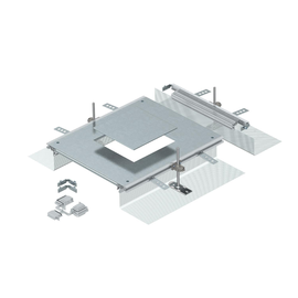 7424320 Obo OKA-G A 40140 4 Anbaueinheit für Geräteeinsatz GES4 Stahl bandverzin Produktbild front M