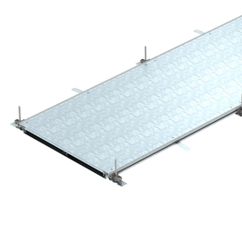 7424408 Obo OKA-W6004030 Kanaleinheit estrichbündig blind 2400x600x40 Stahl b Produktbild front M