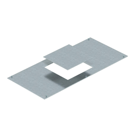 7425104 Obo OKA D 600 9 Montagedeckel für Geräteeinsatz GES9 400x600x4 Stahl Produktbild front M
