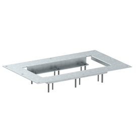7428538 Obo DUG UKL4 Montagedeckel UKL4 in HB 370x230x26 Stahl bandverzinkt Produktbild front M