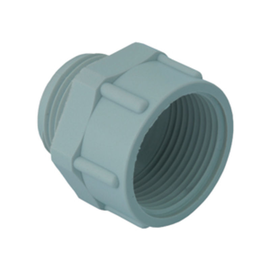 3455.11.17 Agro Adapter Kst. Pg11- M16x1.5, Hellgrau RAL 7035, Reduktion Produktbild front M