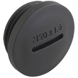 8845.40 Agro Verschlussschraube Kunststoff M40x1.5, Schwarz RAL 9005 Produktbild