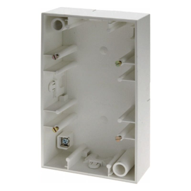 10421909 Berker Aufputz-Gehäuse 2fach Berker B.3 polarweiß, matt Produktbild front M