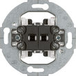 503511 Berker Wippdoppeltaster, 2 Schließer mit runder Tragplatte Produktbild front S