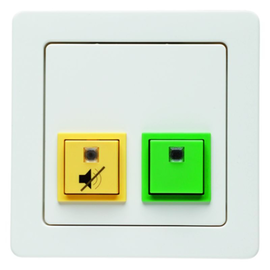 52056089 Berker Abstell- /Anwesenheitstaster mit Rahmen Berker Q Produktbild front M