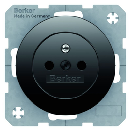 6765762045 Berker Steckdose mit Schutzkontaktstift Berker R.1/R.3 schwa Produktbild