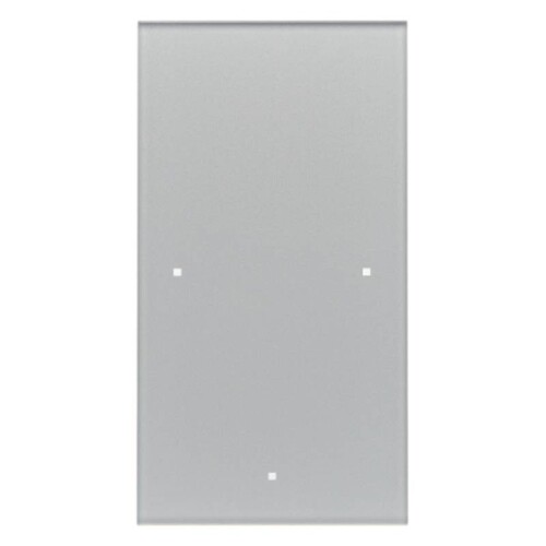 75141134 Berker Glas-Sensor 1fach Komfort Berker TS Sensor Glas, alu Produktbild Front View L