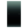75141855 Berker Touch-Sensor 1fach Komfort Berker R.3 Glas, schwarz Produktbild front S