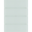 75164090 Berker Tastsensor 4fach B.IQ Glas, polarweiß Produktbild front S