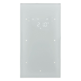 75642030 Berker Glas-Sensor 2fach mit Temperaturregler Berker TS Sensor Glas, Produktbild front M