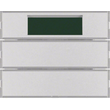 75662774 Berker Tastsensor 2fach mit RTR, Display BerkerK.5 alu Produktbild front S