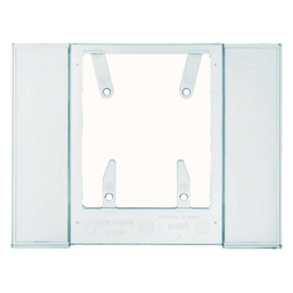 75900081 Berker Beschriftungsfeld für B.IQ Tastsensoren 4fach B.IQ klar trans Produktbild front M