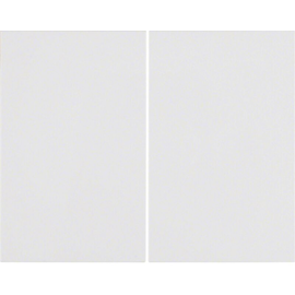 85146179 Berker KNX-Funk Taste 2fach quicklink Berker K.1 polarweiß, glänzend Produktbild front M