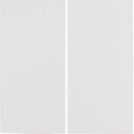 85146189 Berker KNX-Funk Taste 2fach quicklink Berker S.1/B.3/B.7 polarweiß, Produktbild front M