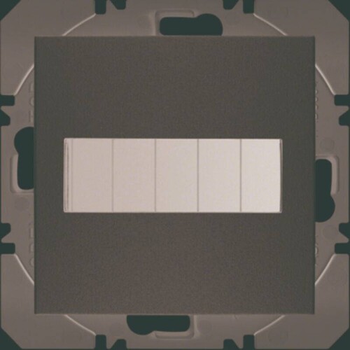 85655183 Berker KNX-Funk Wandsender 1fach flach Solar quicklink Berker B.7  Produktbild Front View L